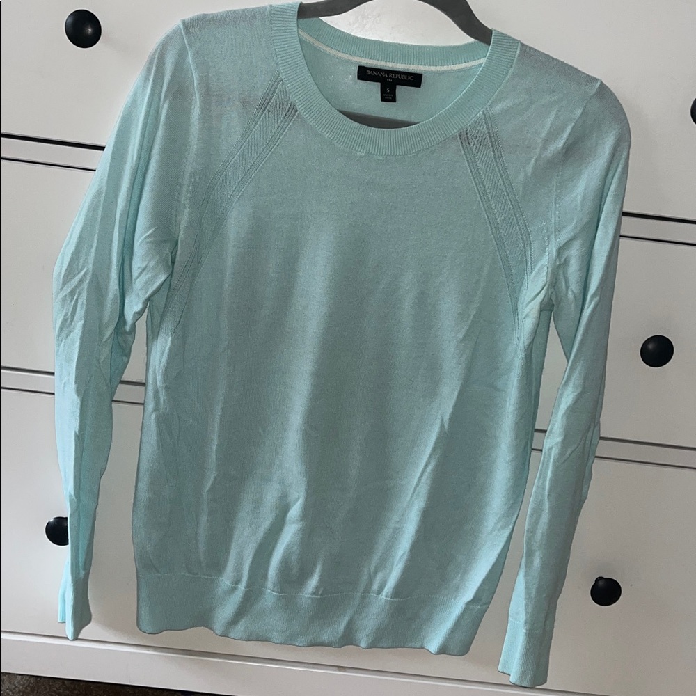 Banana Republic Light Blue Pullover